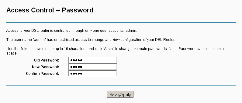 Управление паролями и доступом. Админ пароль акцесс контроля. TP link td 8950nd настройка. Add Control password. Control password
